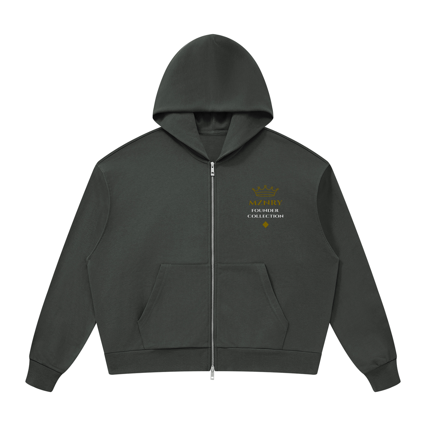 FC001 EST.D1  Zip Hoodie