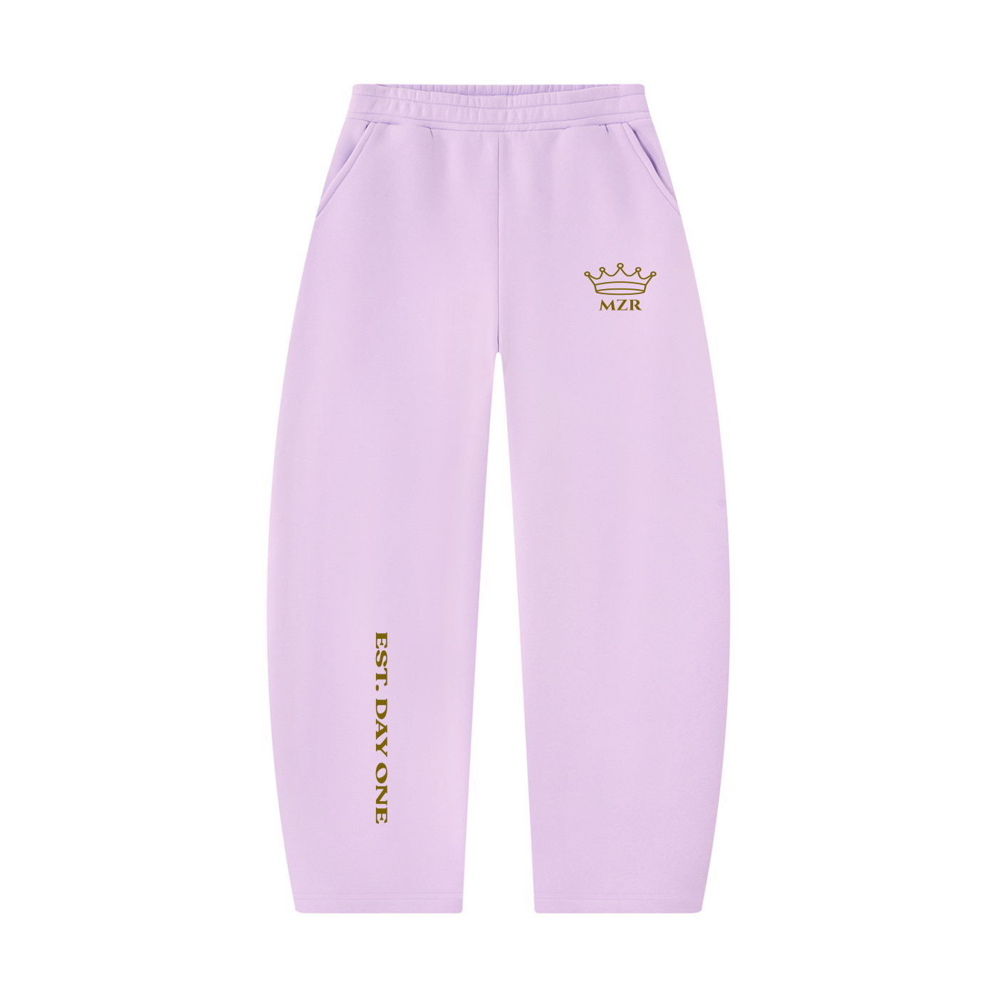 Unisex Barrel Leg Sweatpants