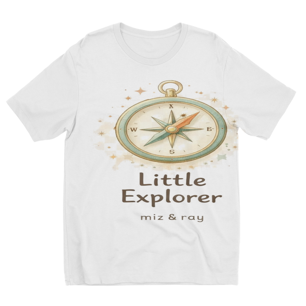 miz_ray_explorers_compass_premium MZNRYClub "Super Star" Kids T-Shirt