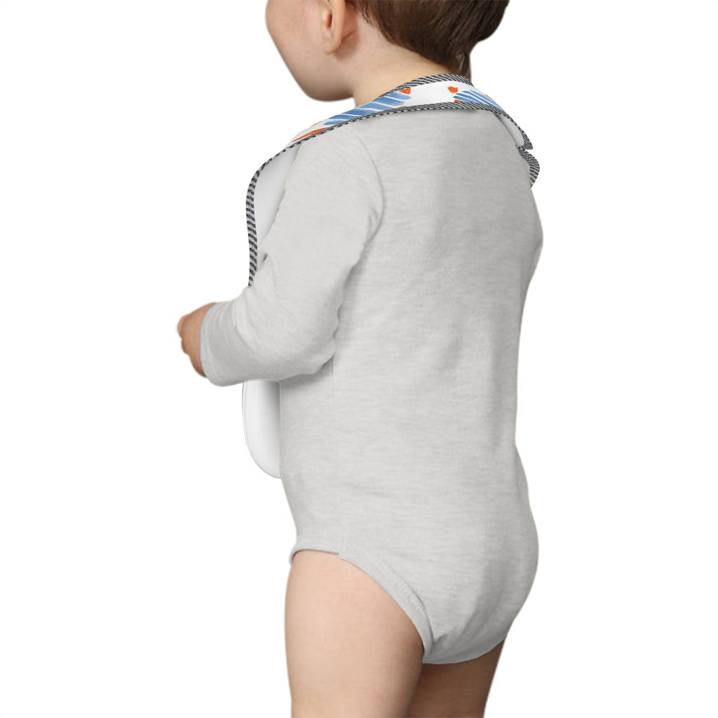Miz & Ray Fish Baby Bib | Waterproof & Wipeable | 6–24 Months