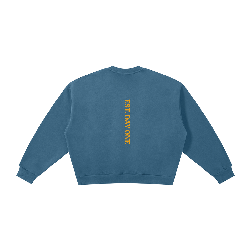 Boxy Fleece Crewneck Sweatshirt