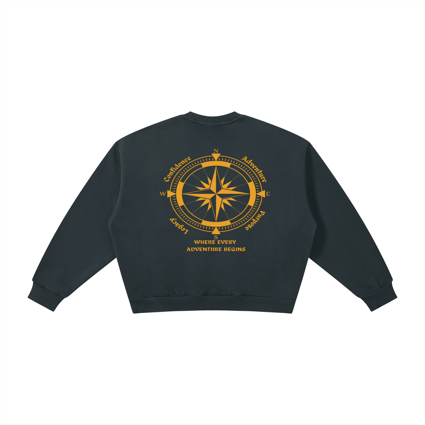Boxy Fleece Crewneck Sweatshirt