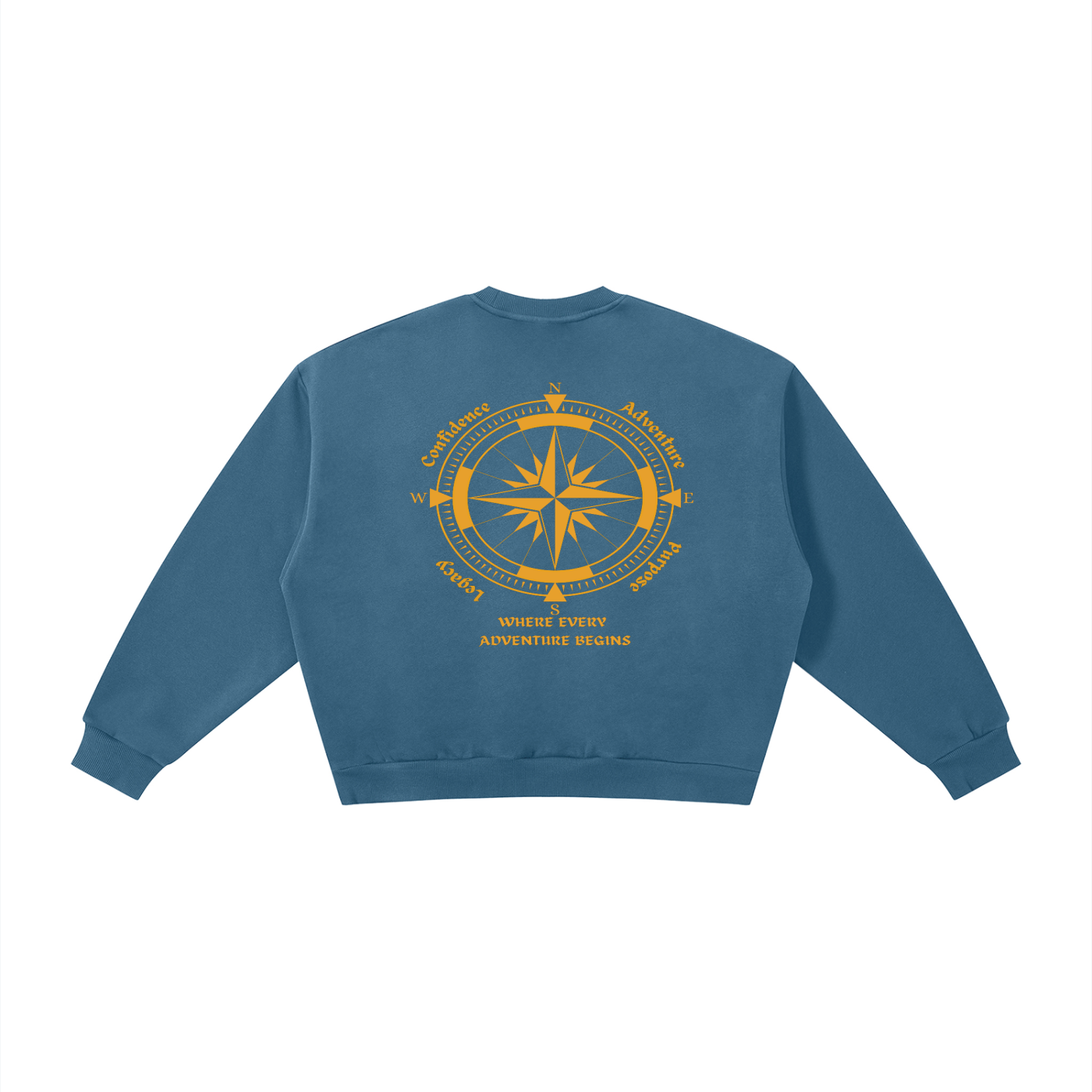 Boxy Fleece Crewneck Sweatshirt