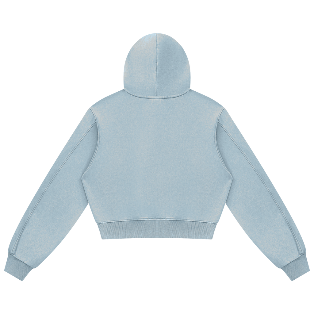 Women's Mineral Wash Full Zip Hoodie