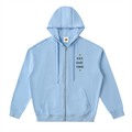 FC001|D1. MENTALITY| Drop-Shoulder Zip Up Hoodie