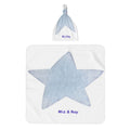 Baby Swaddle Blanket & Beanie Hat Set | Star & Dream Big Print | 0–6 Months
