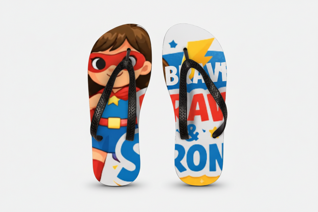 Hero's Collection Kids Flip Flops | Miz & Ray