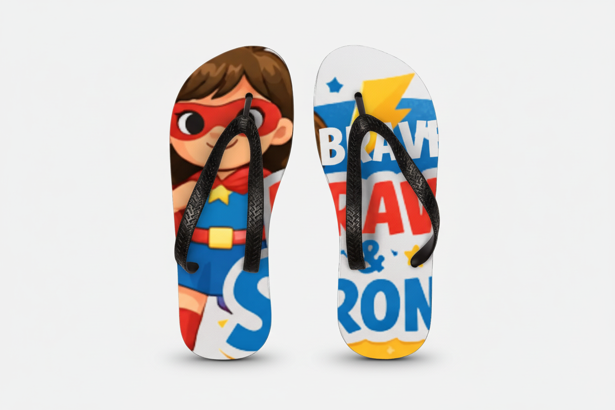 Hero's Collection Kids Flip Flops | Miz & Ray