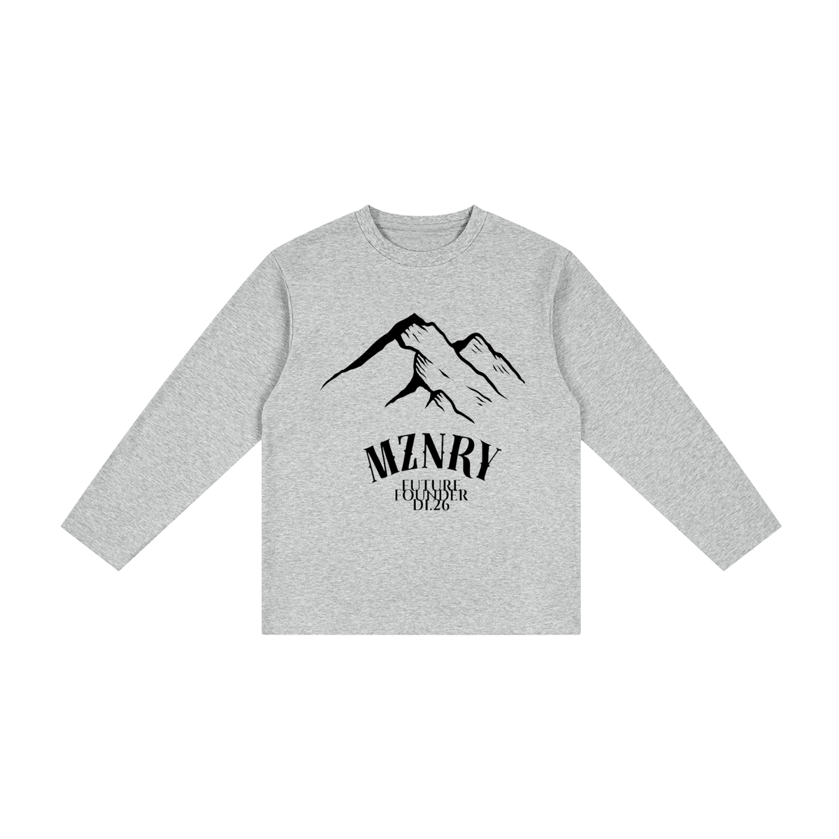 Kid's Drop Shoulder Long Sleeve T-Shirt