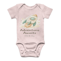 miz_ray_explorers_rocket_premium Letter 'Adventure Baby Bodysuit
