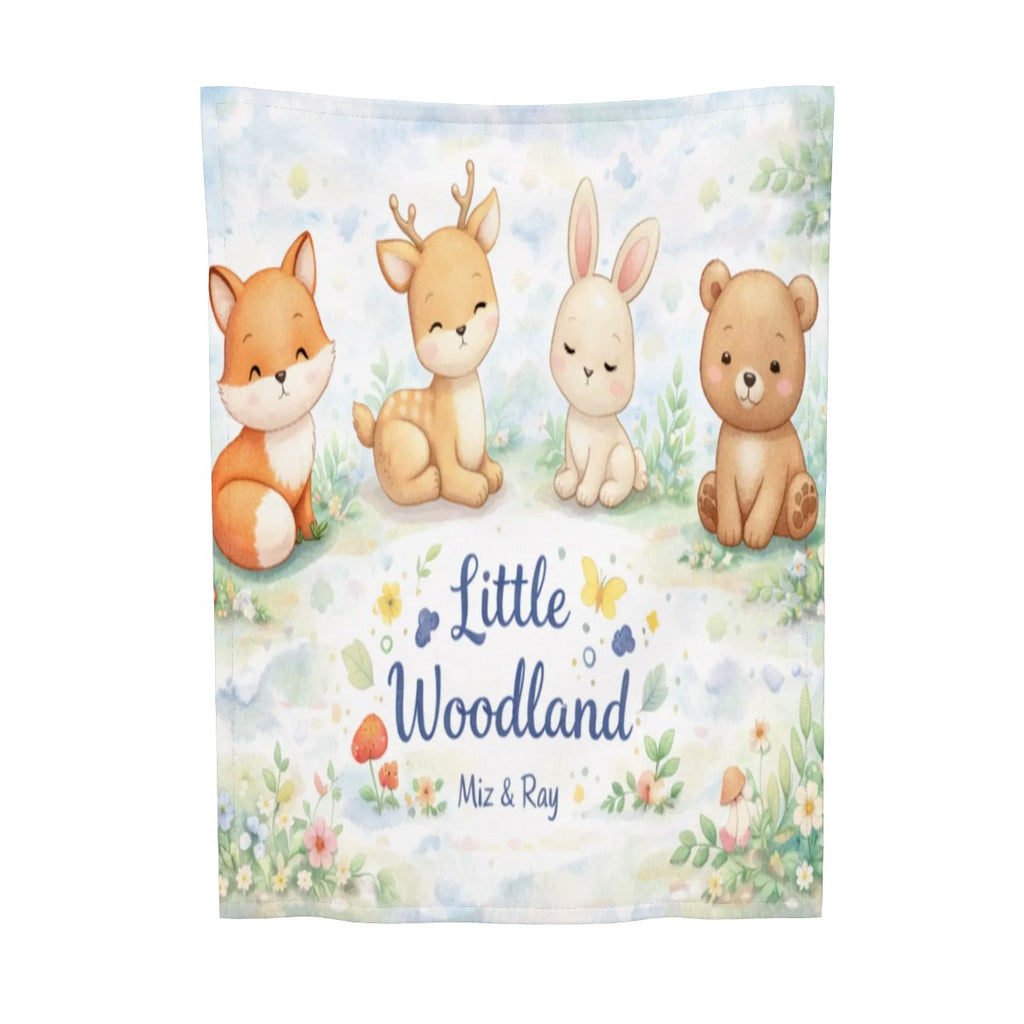 Little Woodlands' Super Soft Plush Baby Blanket
