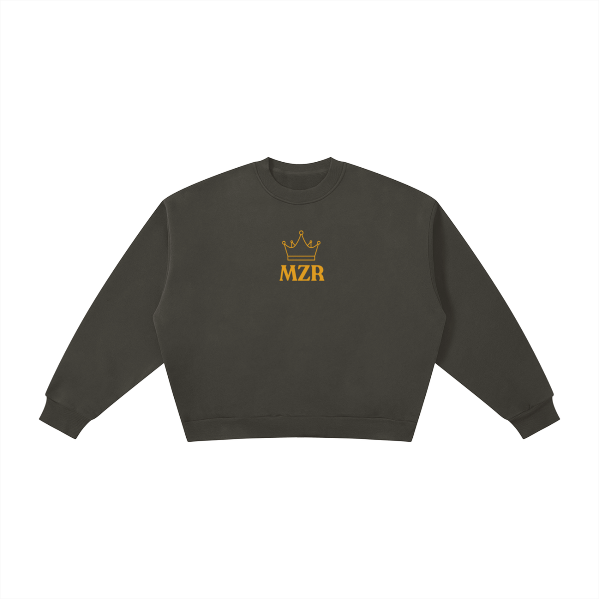Boxy Fleece Crewneck Sweatshirt