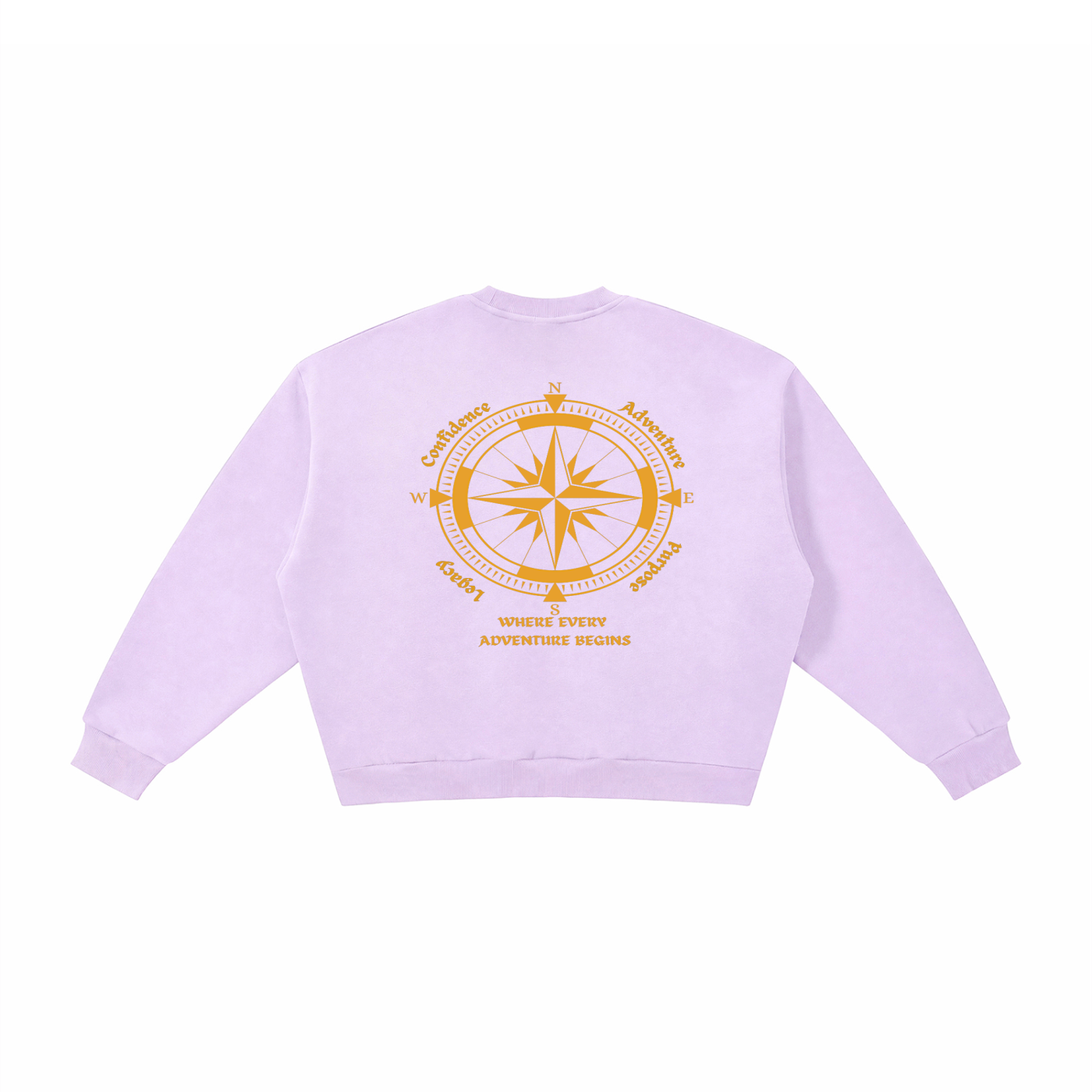 Boxy Fleece Crewneck Sweatshirt