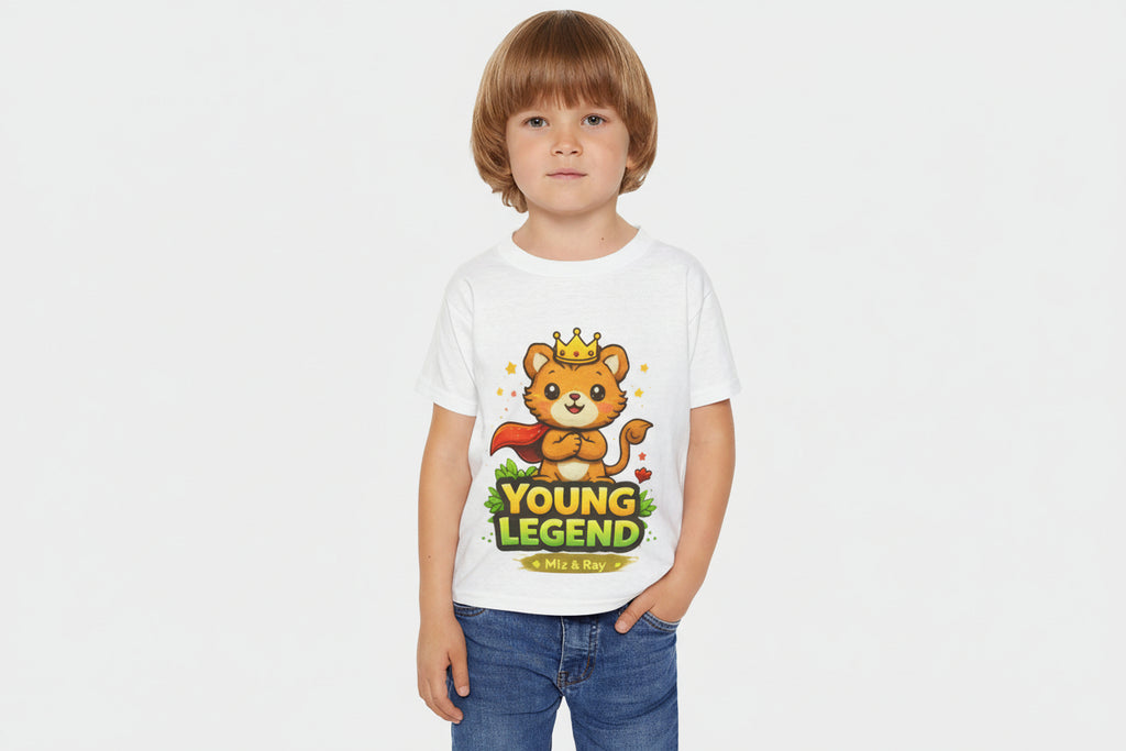 Young Legend Toddler T-Shirt — “young legend” Graphic Tee
