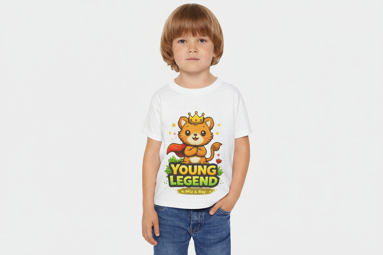 Young Legend Toddler T-Shirt — “young legend” Graphic Tee
