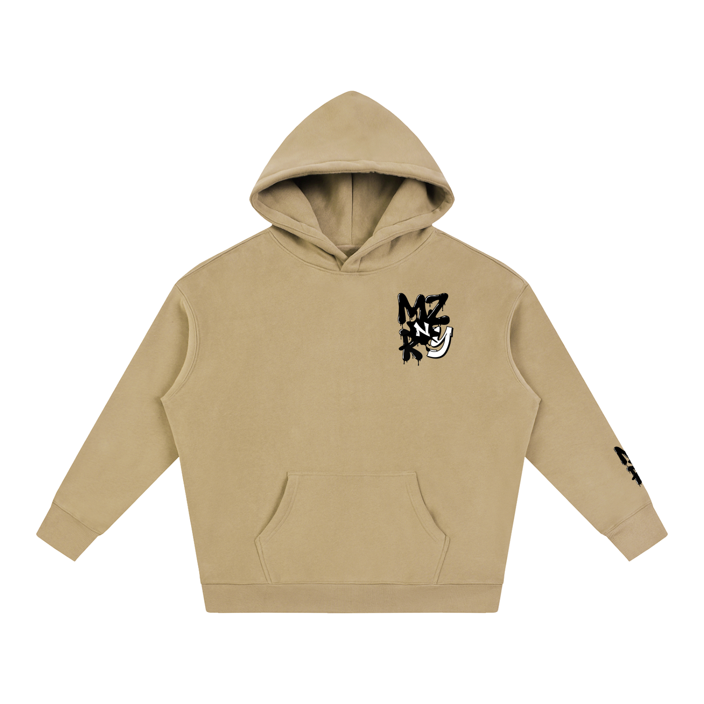 MZNRY|BLK&WHT| Oversize Hoodie