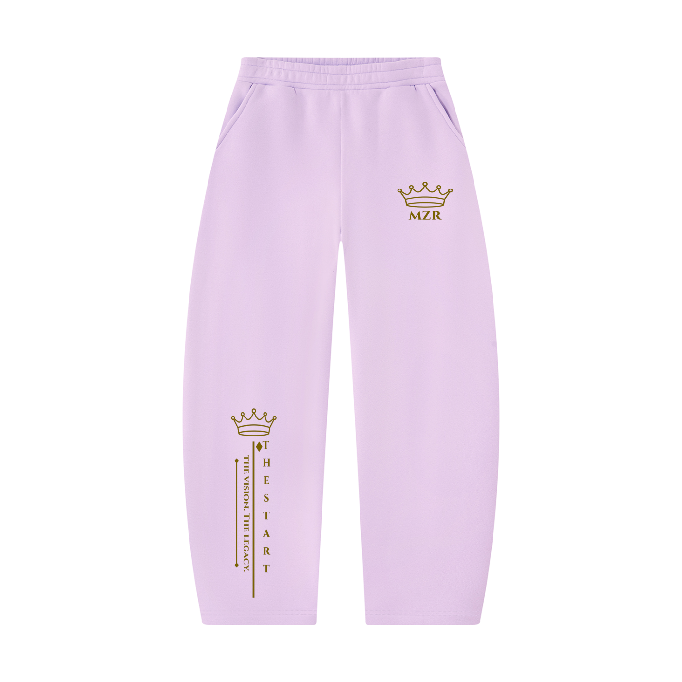 FC001| THE START| Unisex Barrel Leg Sweatpants