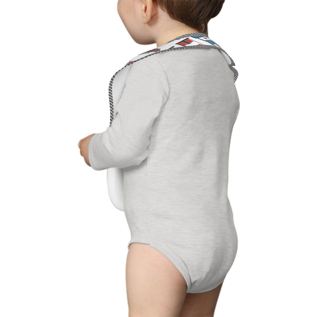 Miz & Ray Lighthouse Baby Bib | Waterproof & Wipeable | 6–24 Months