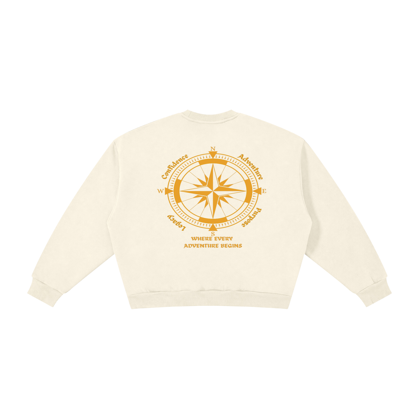 Boxy Fleece Crewneck Sweatshirt