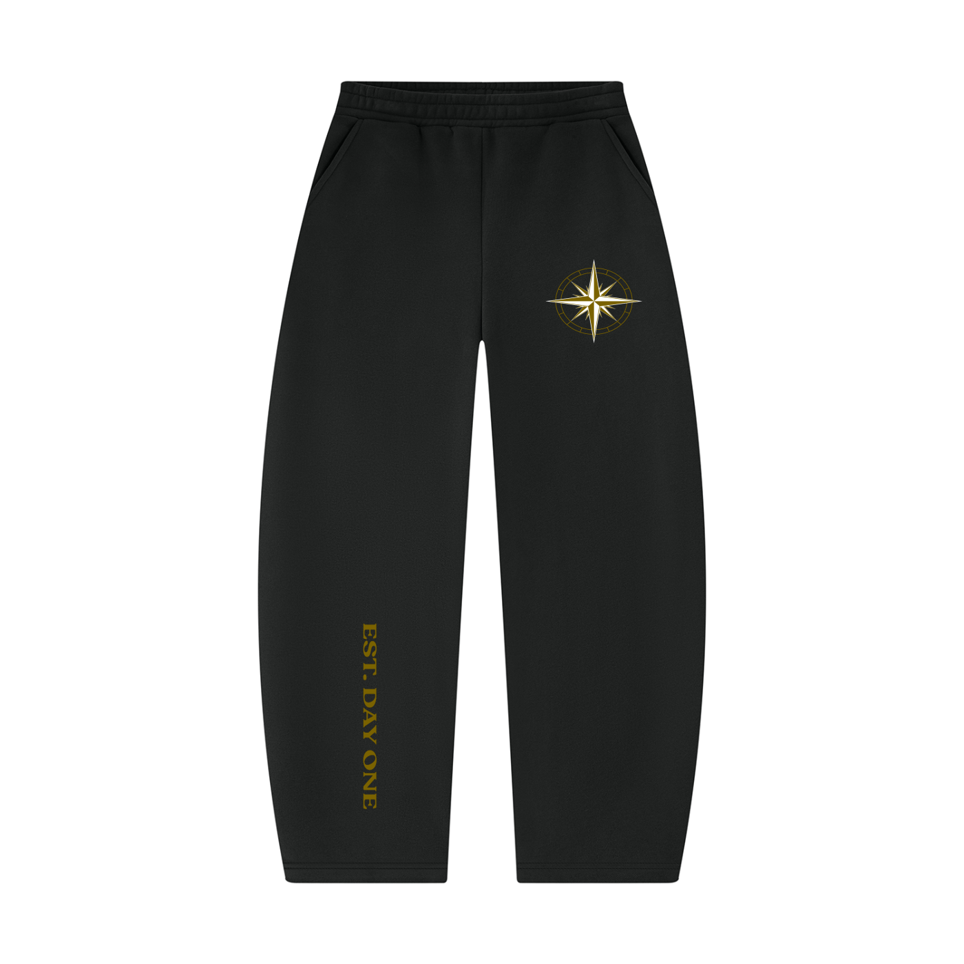 FC001 EST.D1| Unisex Barrel Leg Sweatpants