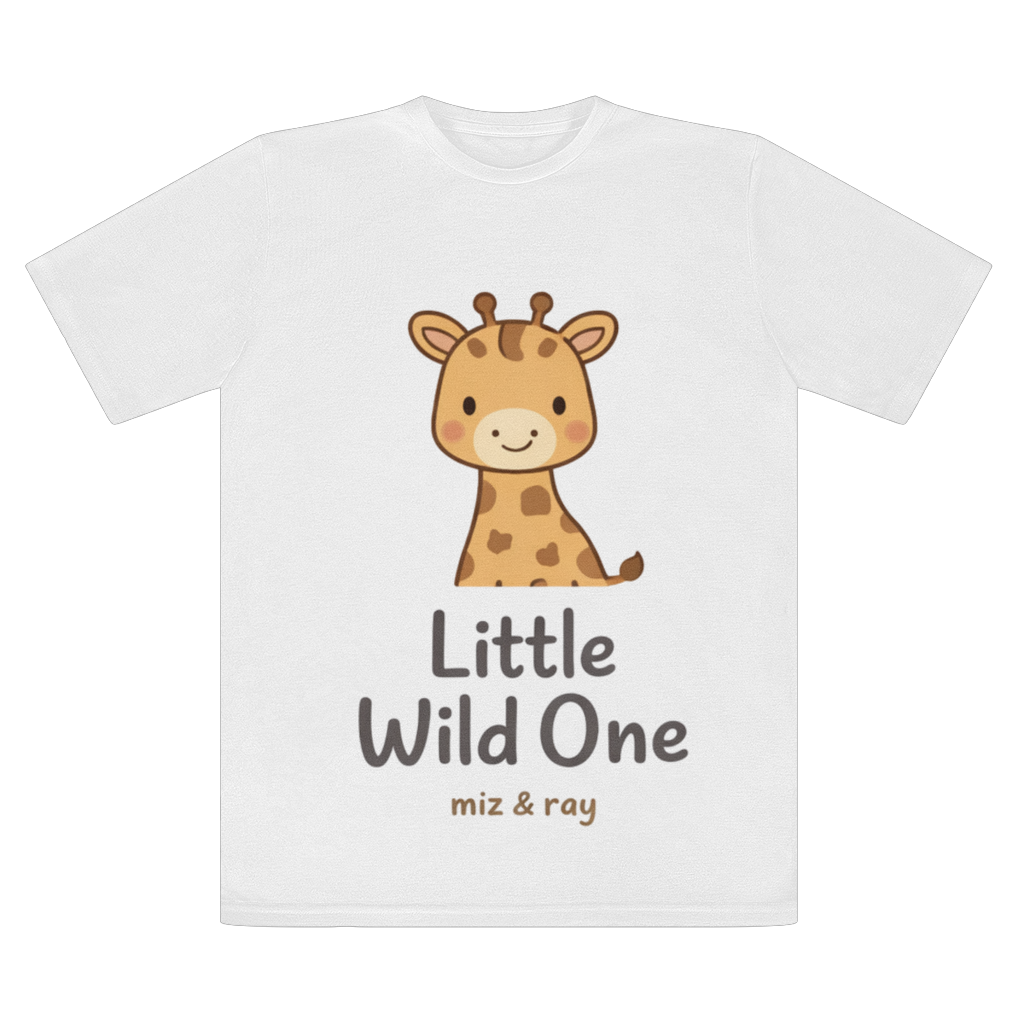 Wild One Collection Giraffe Unisex T-Shirt | Miz & Ray