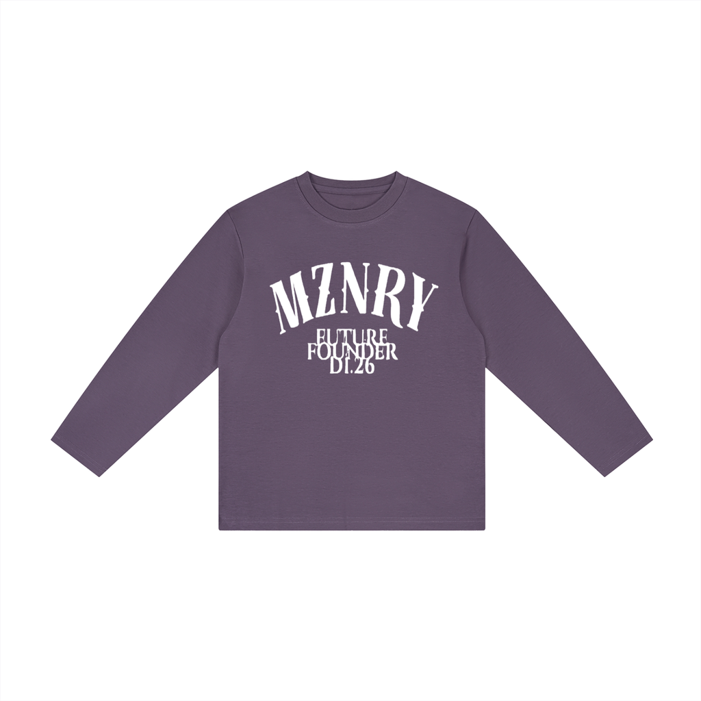 Kid's Drop Shoulder Long Sleeve T-Shirt