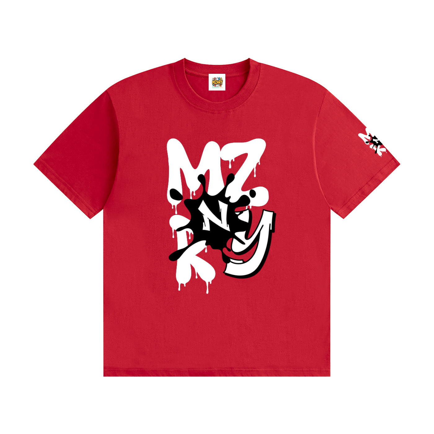 MZNRY| BLK&WHT | Unisex Seamless Cotton T-Shirt