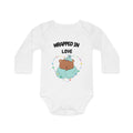 Wrapped in Love Baby Bodysuit — Organic Long-Sleeve Infant Onesie