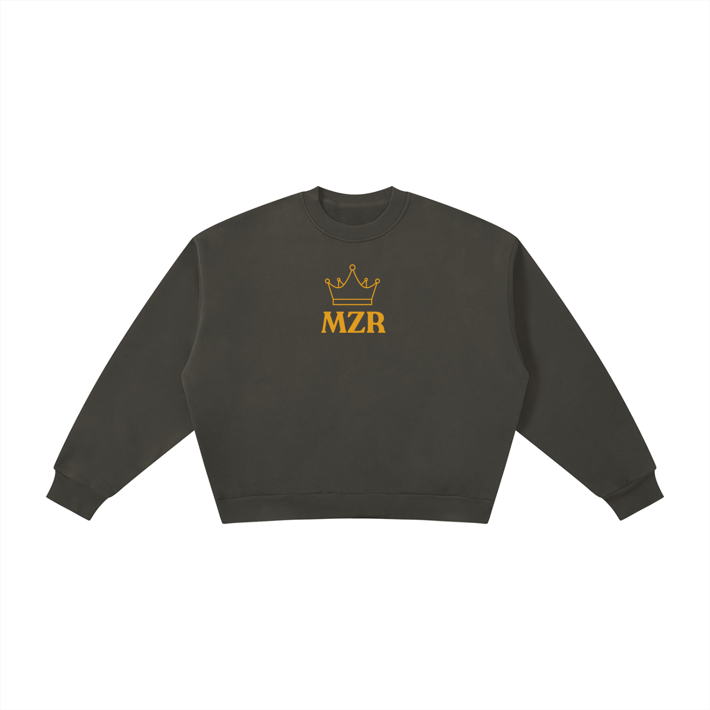 Boxy Fleece Crewneck Sweatshirt