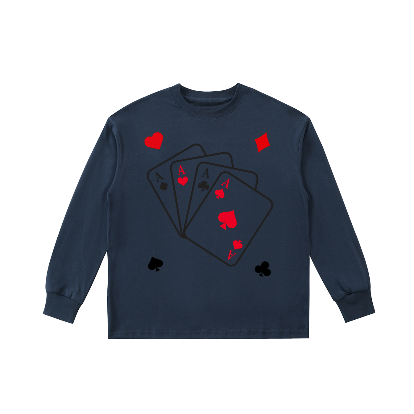 Ace Quick-Dry Cotton Long-Sleeve Tee