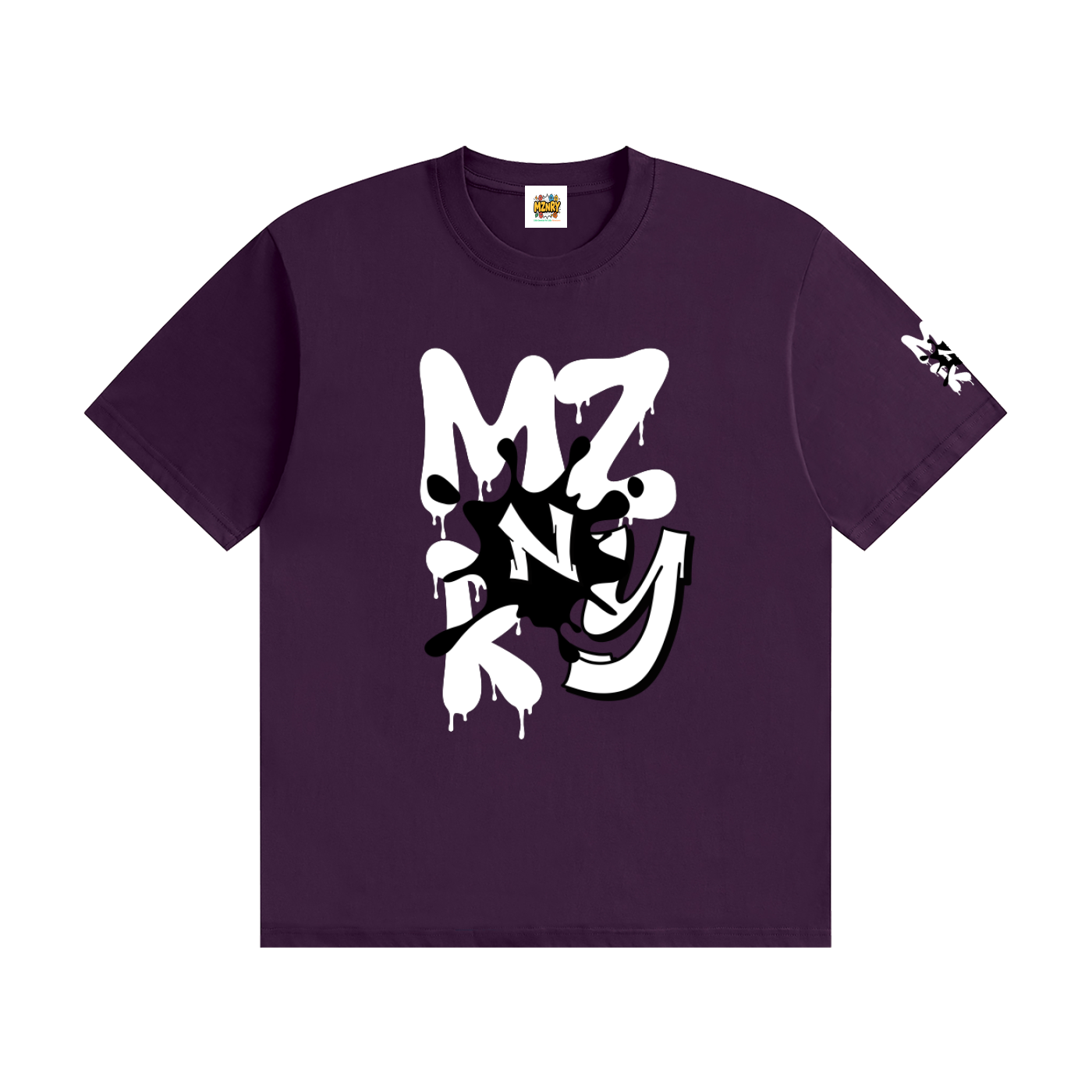 MZNRY| BLK&WHT | Unisex Seamless Cotton T-Shirt