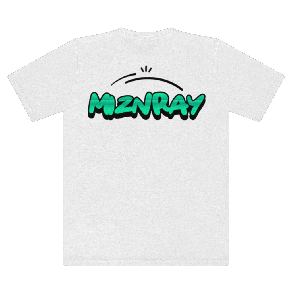 MZNRAY Logo Print Unisex T-Shirt | Miz & Ray