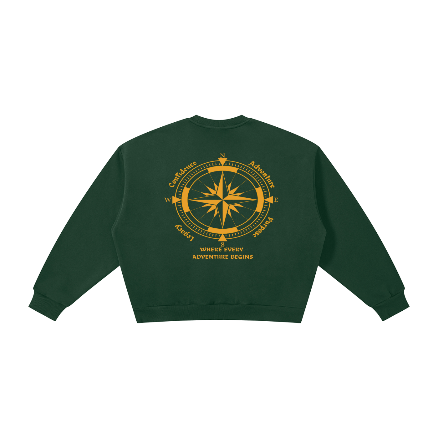 Boxy Fleece Crewneck Sweatshirt