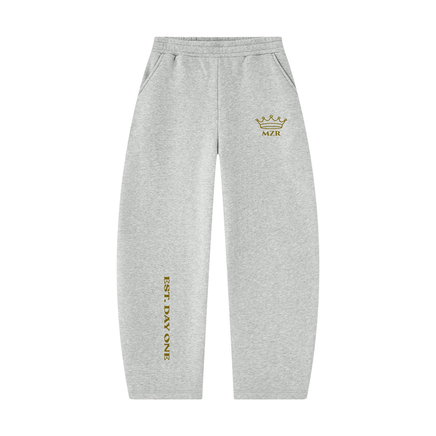 Unisex Barrel Leg Sweatpants