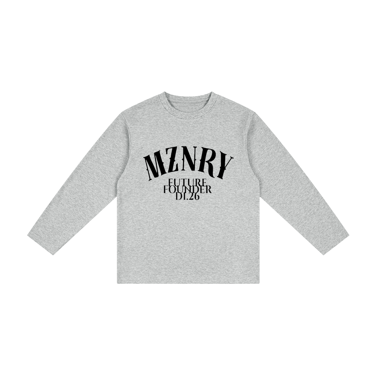 Kid's Drop Shoulder Long Sleeve T-Shirt