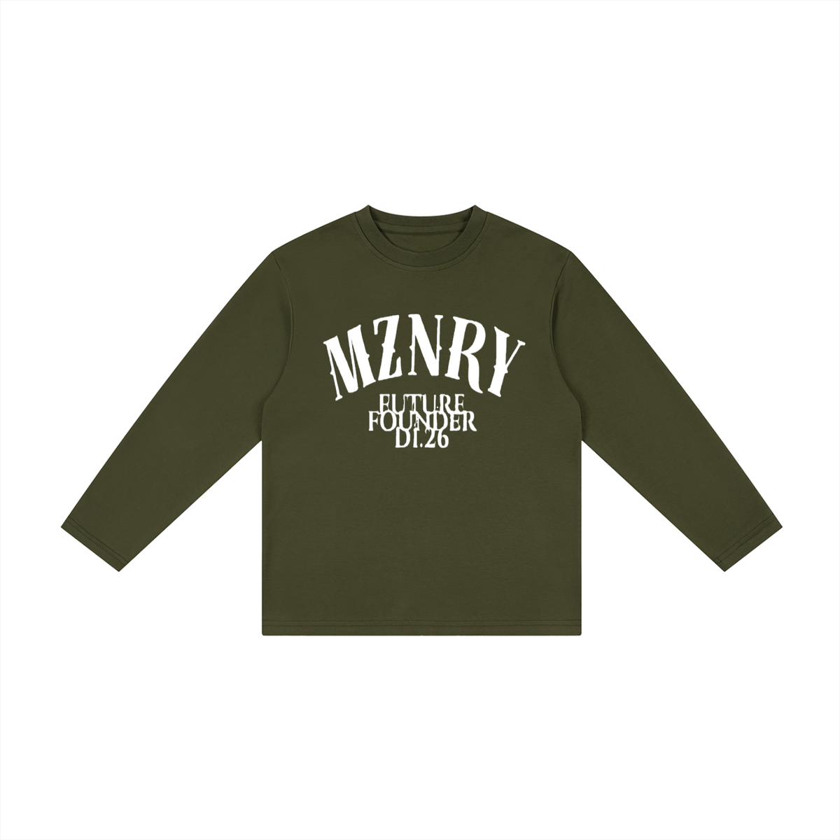 Kid's Drop Shoulder Long Sleeve T-Shirt