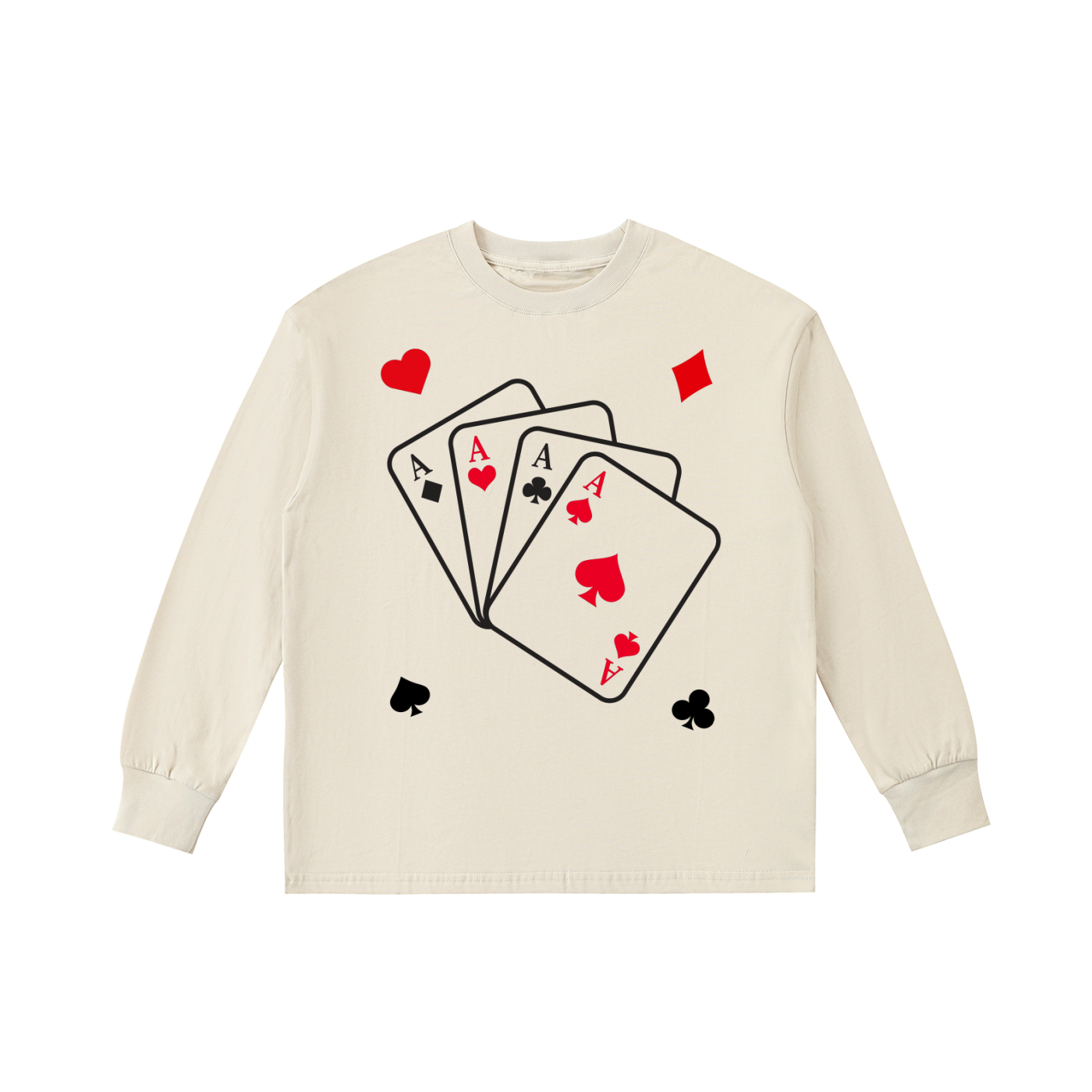 Ace Quick-Dry Cotton Long-Sleeve Tee