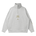FC001| Quarter-Zip Drop Shoulder Sweatshirt