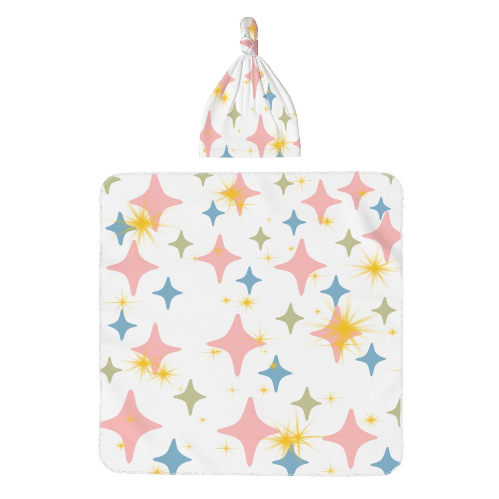 Star Light Swaddle & Beanie Set