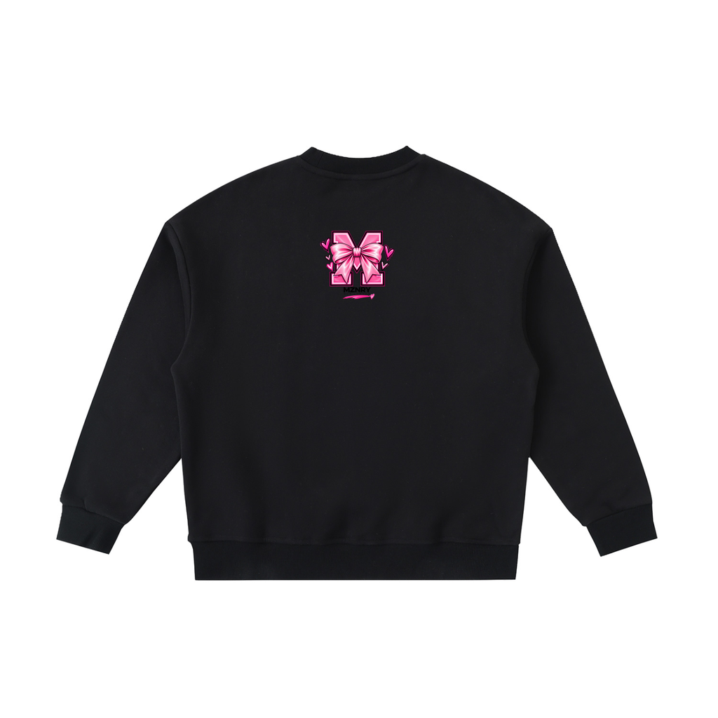 MZNRY| PINK BOW Kids’ Crewneck Jumper
